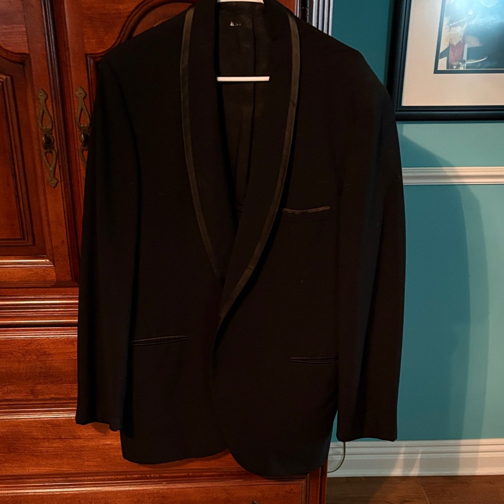 Classic Black Tuxedo Blazer